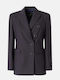Pinko Women's Double Breasted Blazer Dark Blue