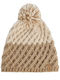 Beanie Women's Knitted Beanie in Beige Color