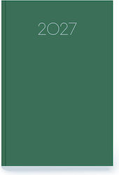 Innostat Simple Daily Agenda 2027 Green Leather...