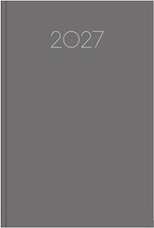 Innostat Simple Daily Agenda 2027 Grey Leather ...