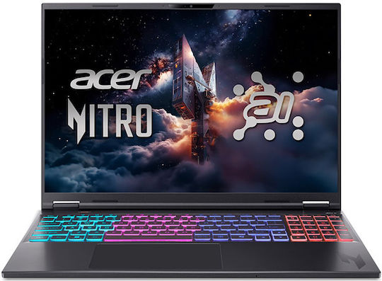 Acer Nitro 16S AI -R1MY 16" IPS QHD+ 180Hz (Ryzen AI 300 Series-9 365/16GB/1TB SSD/GeForce RTX 5070/No OS) (US Keyboard)