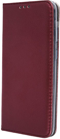 Smart Book Σιλικόνης Μπορντό (Motorola Moto G37)