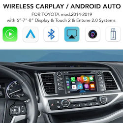 Digital IQ Автомобилна Аудио Система За Toyota Corolla / C-HR / Yaris / Verso / Auris / Avensis / Hilux / 4-Runner / Prius / RAV 4 / Highlander / Avalon / Sequoia / Tundra / Sienna / Tacoma / Land Cruiser / Camry / Alphard / Fortuner 2014-2019 (Bluetooth/USB/AUX/Вграден Wi-Fi /GPS/Apple CarPlay/Android Auto) С Touch Screen 6" Digital IQ Автомобилна Аудио Система За Toyota Corolla / C-HR / Yaris / Verso / Auris / Avensis / Hilux / 4-Runner / Prius / RAV 4 / Highlander / Avalon / Sequoia / Tundra / Sienna / Tacoma / Land Cruiser / Camry / Alphard / Fortuner 2014-2019 (Bluetooth/USB/AUX/Вграден Wi-Fi /GPS/Apple CarPlay/Android Auto) С Touch Screen 6"