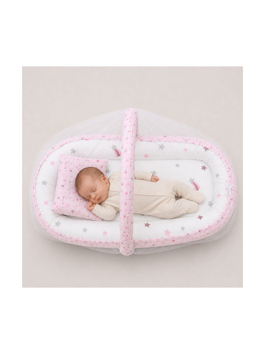 Kamtex Baby Perna Pentru Bebeluş Nest Roz 40x64cm
