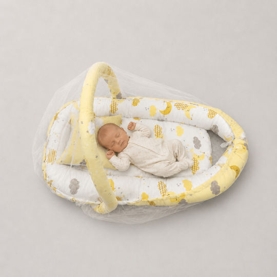 Kamtex Baby Βρεφικό Μαξιλάρι Φωλιά Κίτρινο 40x64εκ. Kamtex Baby Βρεφικό Μαξιλάρι Φωλιά Κίτρινο 40x64εκ.
