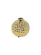 Atmosphera Vază Decorativă Ceramică Aurie Ø8.5xÎ8cm