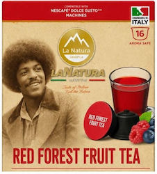 La Natura Lifestyle Ceai cu fructe de pădure roșii 16 buc Dolce Gusto La Natura Lifestyle Ceai cu fructe de pădure roșii 16 buc Dolce Gusto