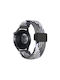 Nylon Braided Wearable Strap Magnetic Black Clasp Closure Xiaomi Watch S5 46mm Xiaomi Watch 5 47mm Duck Down Black