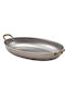 Costos Stainless Steel Silver Serving Platter 30x20cm