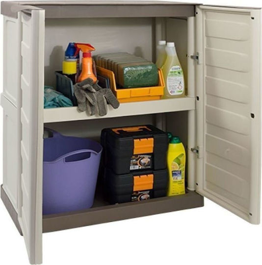 Double-leaf Plastic Cabinet 70x39x85.5cm