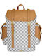 Sprayground Ученическа Раница с Джоб за Бутилка Embossed Cream Check Monte Carlo Унисекс 29 x 15 x 45.7см