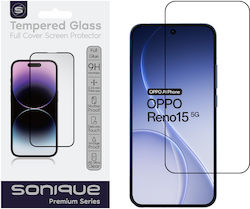 Hardy Glass Sonique Premium Series Hd Full Cover 9h Oppo Oppo Reno15 5g Μαύρο Hardy Glass Sonique Premium Series Hd Full Cover 9h Oppo Oppo Reno15 5g Μαύρο
