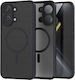 Spacecase Hybrid Mag Rückseite Umschlag Silikon Kunststoff Schwarz (Poco X8 Pro Max)