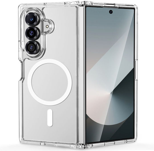 Tech-Protect Flexair Hybrid Back Cover Silicone / Plastic Transparent (Galaxy Z Fold 8)