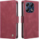Yikatu Burgundy Wallet (Moto G47)
