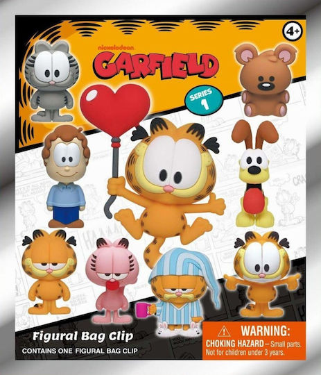 Monogram International, Inc Garfield - Series 1 3D Bag Clip (Random Content) (Miscellaneous Designs)