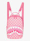 Sprayground Pink New Check Faces Mini Schulranzen für Junior High-High School Rosa 24 x 13 x 37cm
