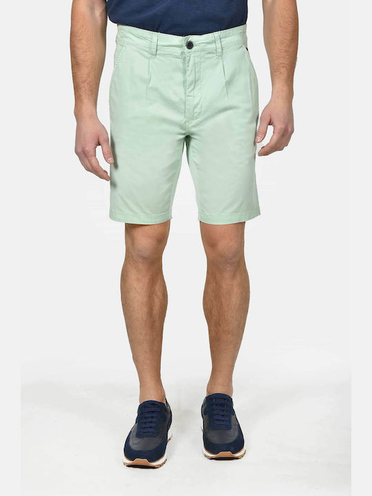 Berto Lucci Pantaloni Scurti Barbati Chino Mint