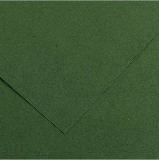 Картон Canson Colorline 50x70 220гр Зелен Смърч