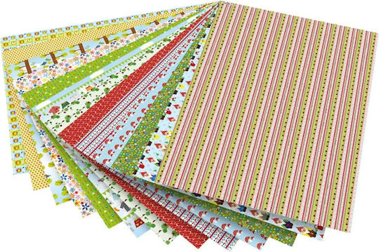 Cardboard Various Designs 50x70cm 270g 13 Sheets Folia