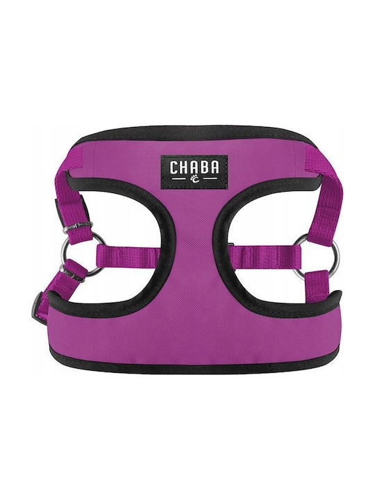 Chaba Comfort Dog Harness Silk Bordeaux Size S