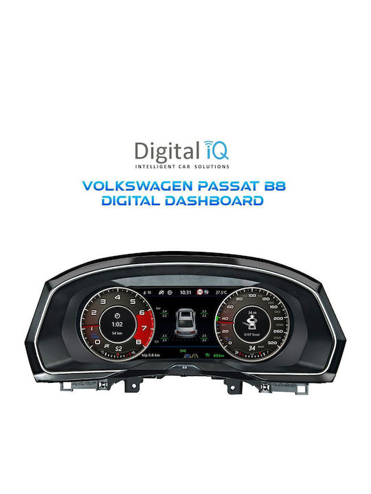 Digital IQ Car Audio System for Volkswagen Passat 2016 (Bluetooth/USB/WiFi/GPS) with 12.3" Touch Screen