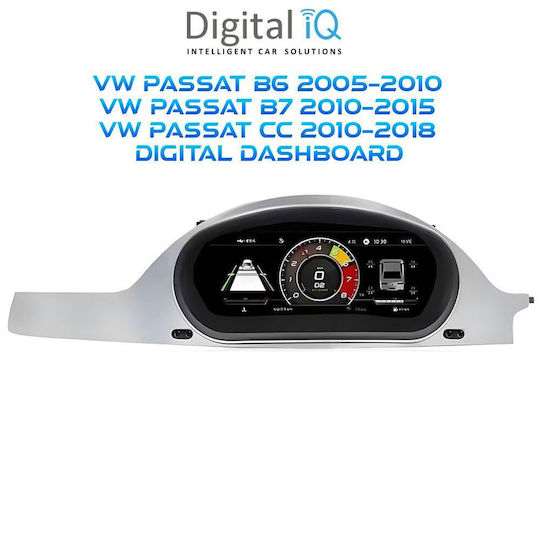 Digital IQ Ηχοσύστημα Αυτοκινήτου για Volkswagen Passat CC / Passat 2006-2010 (Bluetooth/USB/WiFi/GPS) με Οθόνη Αφής 12.3"