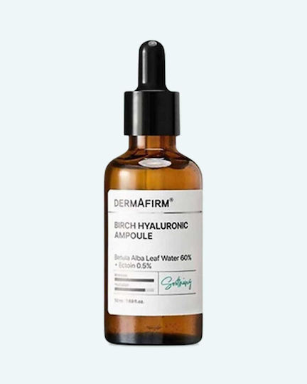 Dermafirm Birch Hyal Moisturizing Ampoule Face Serum with Hyaluronic Acid 50ml