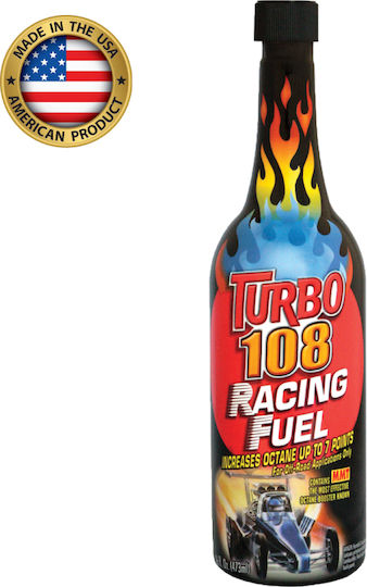 Johnsen's Turbo 108 Octane Racing Fuel Conc Octane Booster for Car 473ml