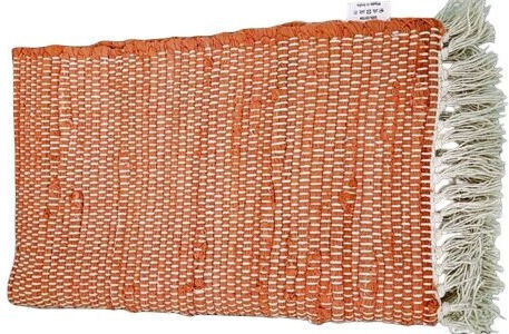 Chios Hellas Pastel Χαλί Ορθογώνιο Βαμβακερό Orange 50x100cm