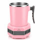 Pahar Termos din Aluminiu 350ml Roz