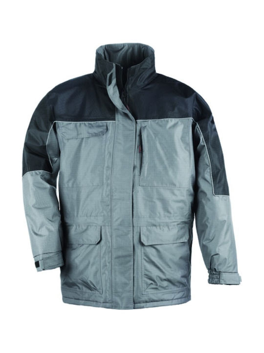 Coverguard Jachetă De Lucru Ripstop Cu Elemente Reflectorizante Pentru Iarnă Neagră
