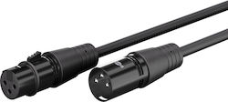 Goobay XLR мъжки - 1m 80028