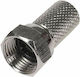 F-Stecker 6.8mm ATC Verpackung 100 Stück