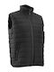 Coverguard Veste De Lucru Pentru Bărbați Impermeabilă Cu Benzi Reflectorizante Neagră