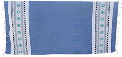 Chios Hellas Strandtuch Pareo Hellblau 170x90cm