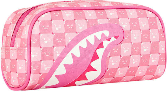 Sprayground Pencil Case Cylinder Shinobi Sharks In Paris Pink