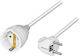 LogiLink Cablu de Prelungire cu Lungime 2m Diametru Cablu 3 x 1.5mm² și Împământare