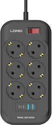 Ldnio Power Strip 6 Sockets Ldnio Power Strip 6 Sockets