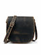 Damen Schulter Crossbody Tasche Leder Braun
