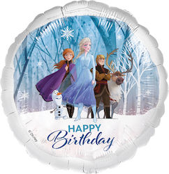 Baloane Zi De Naștere Frozen Folie Ii Happy 45cm