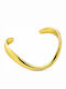 Theodora's Jewellery Women's Gold Plated Steel Handcuff Bracelet JT-B1012-47-Gold
