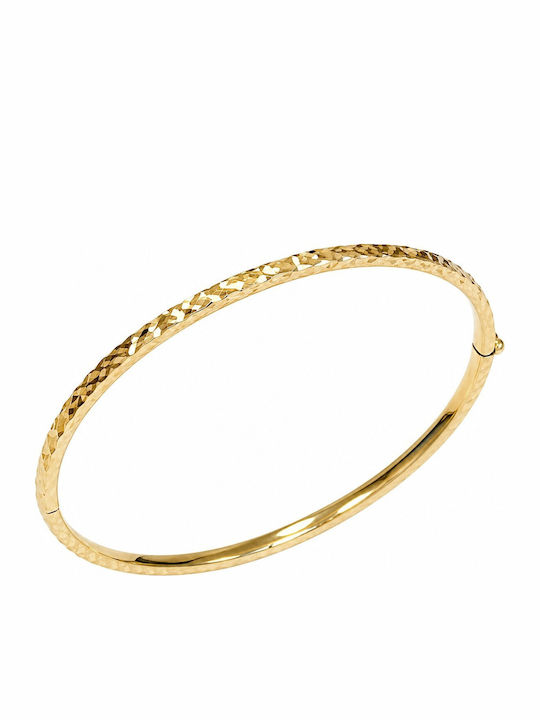 Senzio Belibasakis Women's Handcuff Bracelet Gold 9K