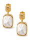 Touch Earrings Steel With Pearls 38 176 White