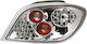 Lampa Rear Lights Peugeot 307 08 00>09 05 Chrome 2 Pieces Lex-0886.6