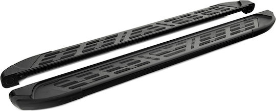 Turtle Sapphire V2 Black Side Steps Compatible with Audi Q2 Vw T-Roc Vw Tiguan
