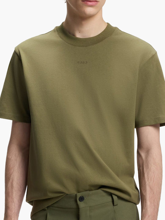 Hugo Dapolino T-shirt Χακί