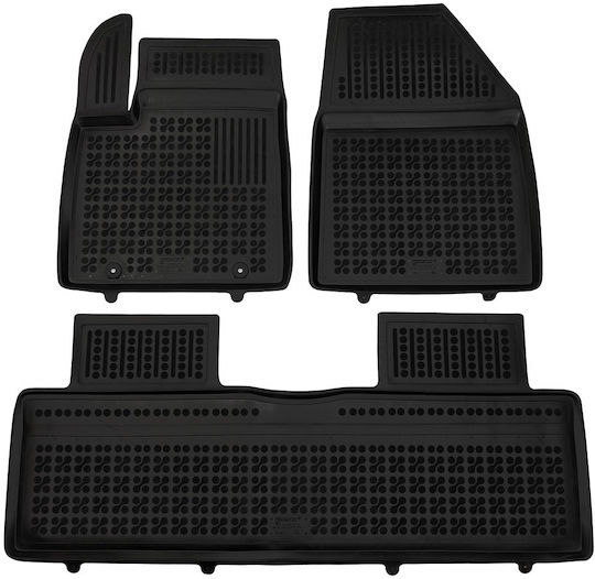 Byd Atto 2 2024+ Electric Rubber Black Car Mats Raised Sides Rezaw Plast 3 Pieces