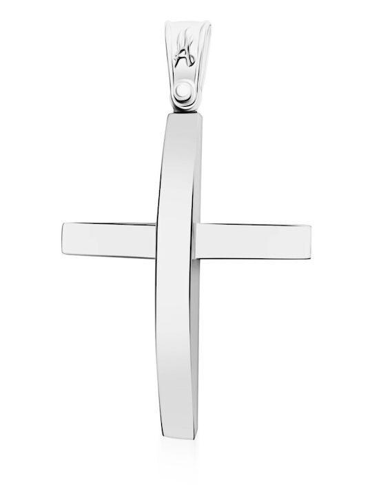 Chrilia Weißgold Kreuz 9K Ohne Kette