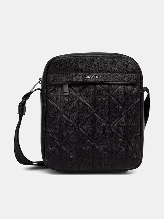Reporter Men's Shoulder / Crossbody Bag Black